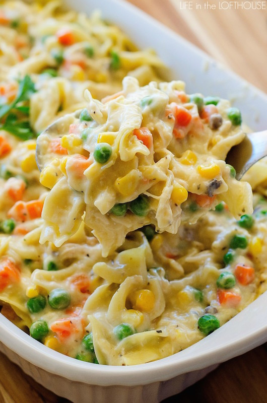 Slow Cooker Chicken Noodle Casserole
 100 Fall Recipes You Definitely Need In Your Life Fall