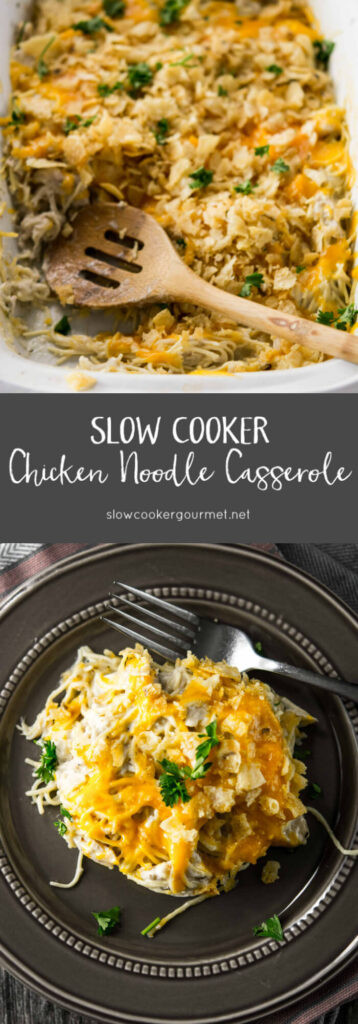 Slow Cooker Chicken Noodle Casserole
 Slow Cooker Chicken Noodle Casserole Slow Cooker Gourmet