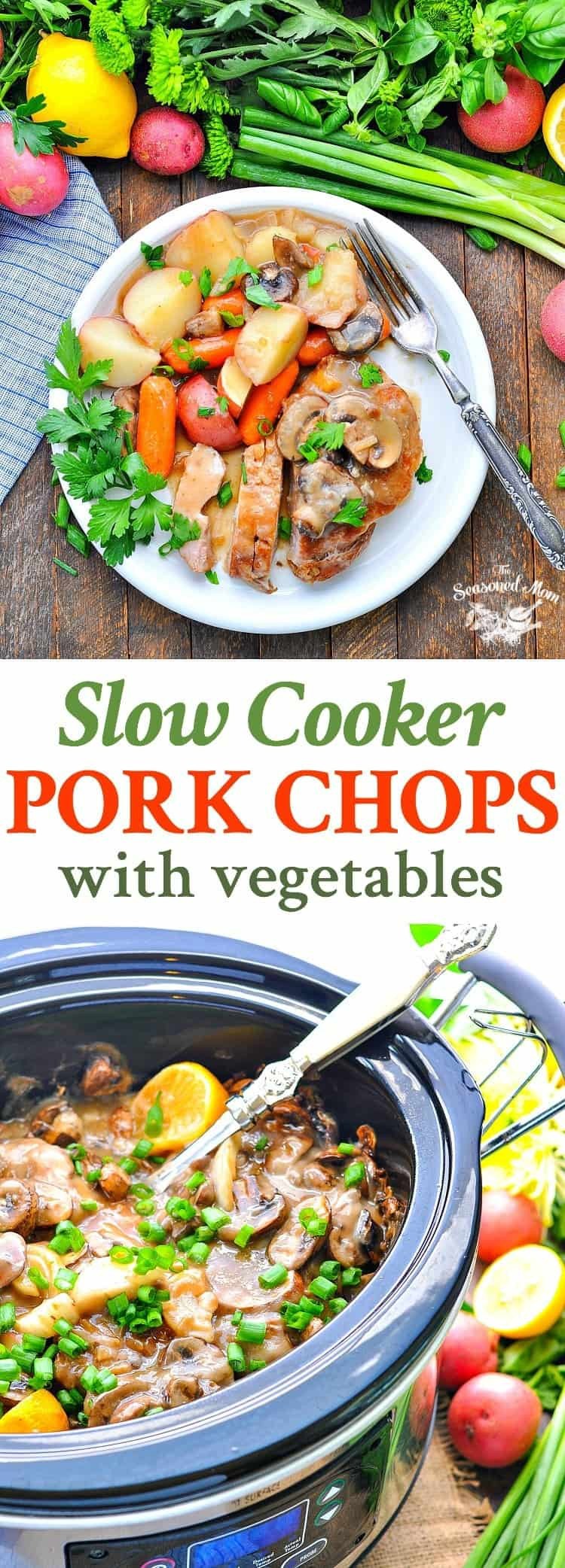 Slow Cooker Pork Chops And Gravy
 Slow Cooker Pork Chops with Ve ables and Gravy The