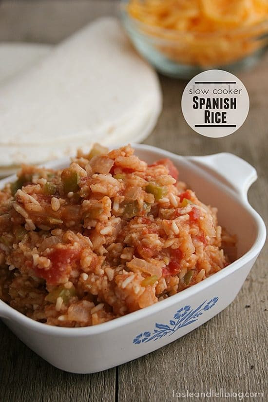 Slow Cooker Spanish Rice
 Instant Pot or Slow Cooker Recipes for Mexican Rice Slow