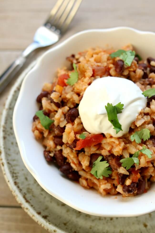 Slow Cooker Spanish Rice
 Instant Pot Mexican Black Beans and Rice 365 Days of