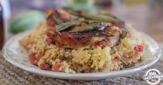 Slow Cooker Spanish Rice
 Slow Cooker Pork Chops with Spanish Rice
