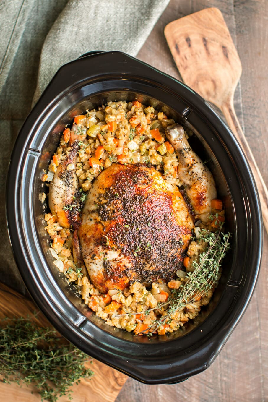 Slow Cooker Whole Chicken
 Slow Cooker Whole Chicken with Stuffing The Magical Slow