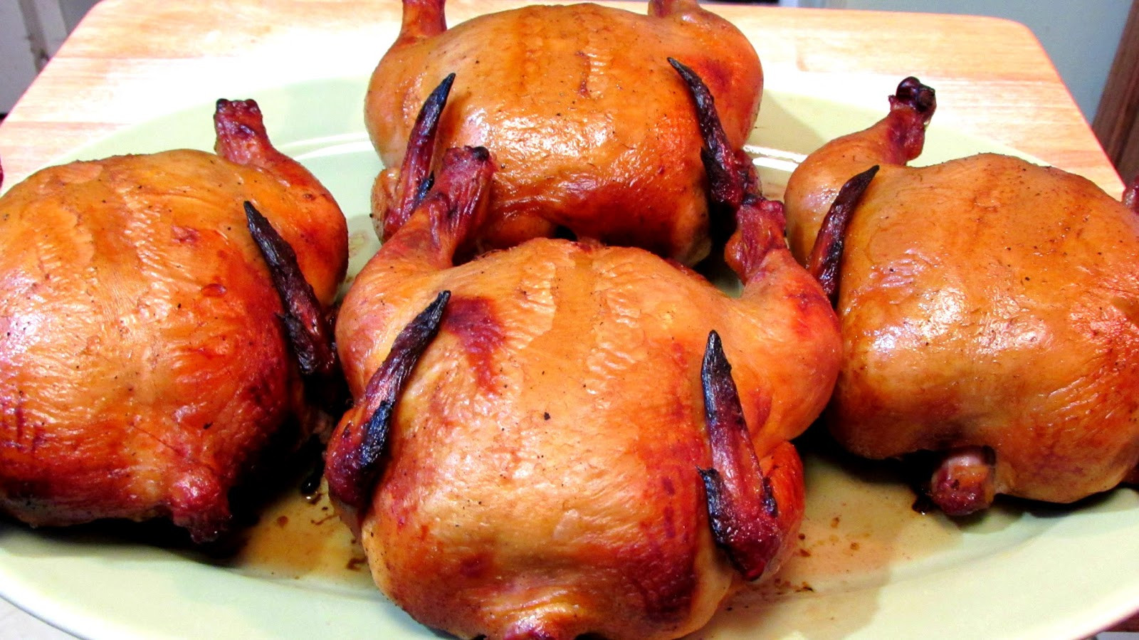 Smoked Cornish Game Hens Recipe
 The Wolfe Pit Smoked Cornish Game Hens Simple Basic