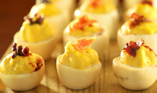 Smoked Deviled Eggs
 Smoked Deviled Eggs Barbecuebible