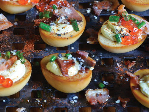 Smoked Deviled Eggs
 Deviled Smoked Eggs
