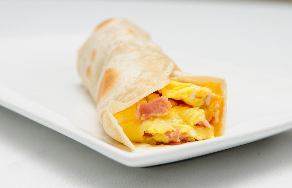 Sonic Breakfast Burritos
 Sonic Breakfast Burrito with Ham from The Healthiest Fast