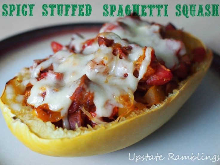 Sous Vide Spaghetti Squash
 Spicy Stuffed Spaghetti Squash Recipe