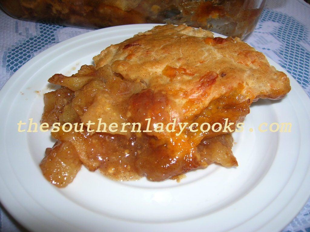 Southern Apple Cobbler Recipe
 SPICY APPLE COBBLER The Southern Lady Cooks