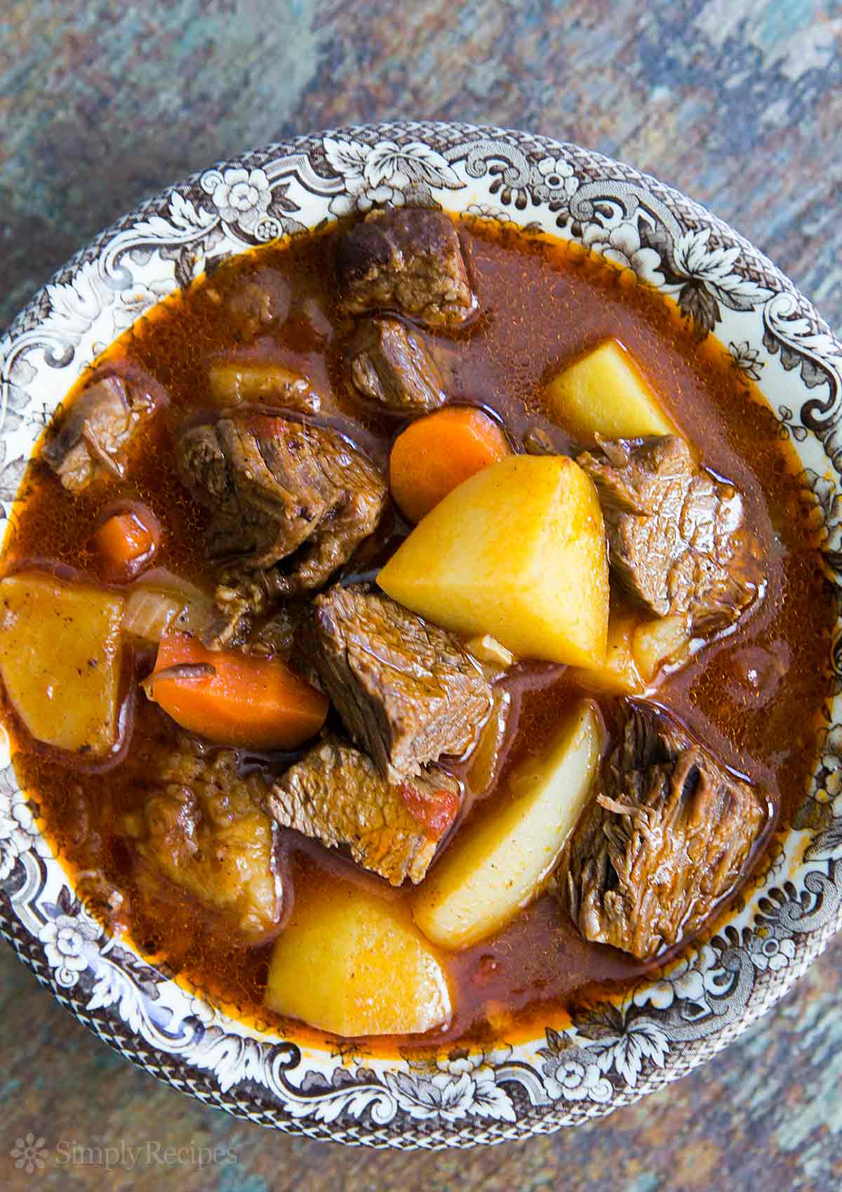 Southern Beef Stew
 Short Rib Beef Stew with Ale Recipe