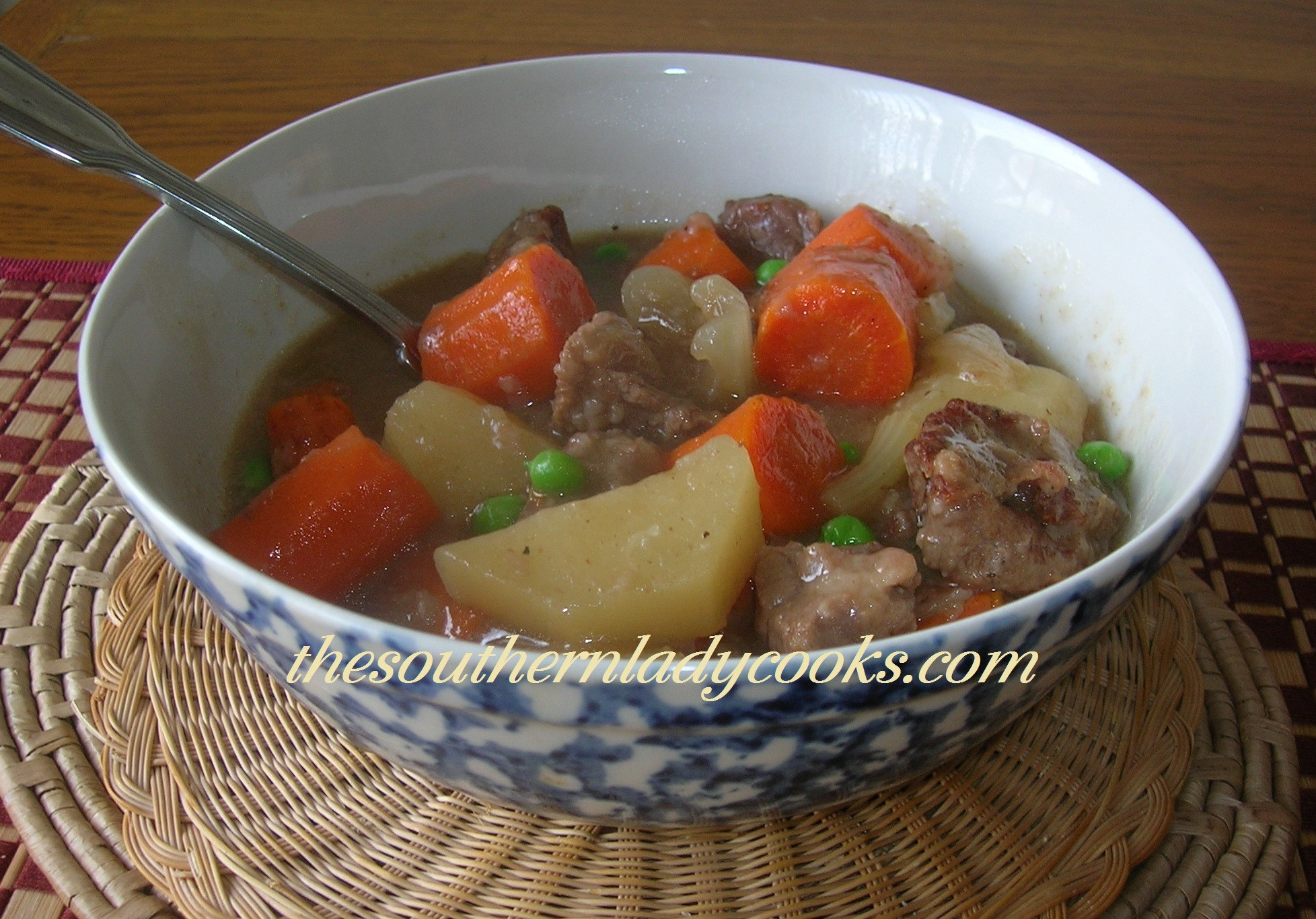 Southern Beef Stew
 The Southern Lady Cooks – CROCKPOT BEEF STEW