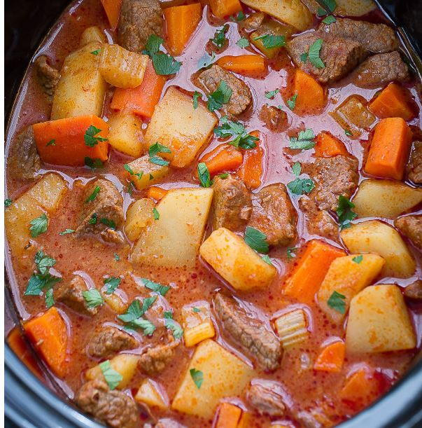 Southern Beef Stew
 Slow Cooker Homemade Beef Stew
