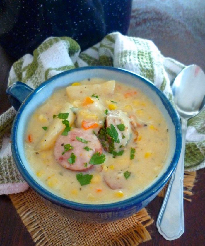 Southern Potato Soup
 Southern Style Corn and Potato Soup