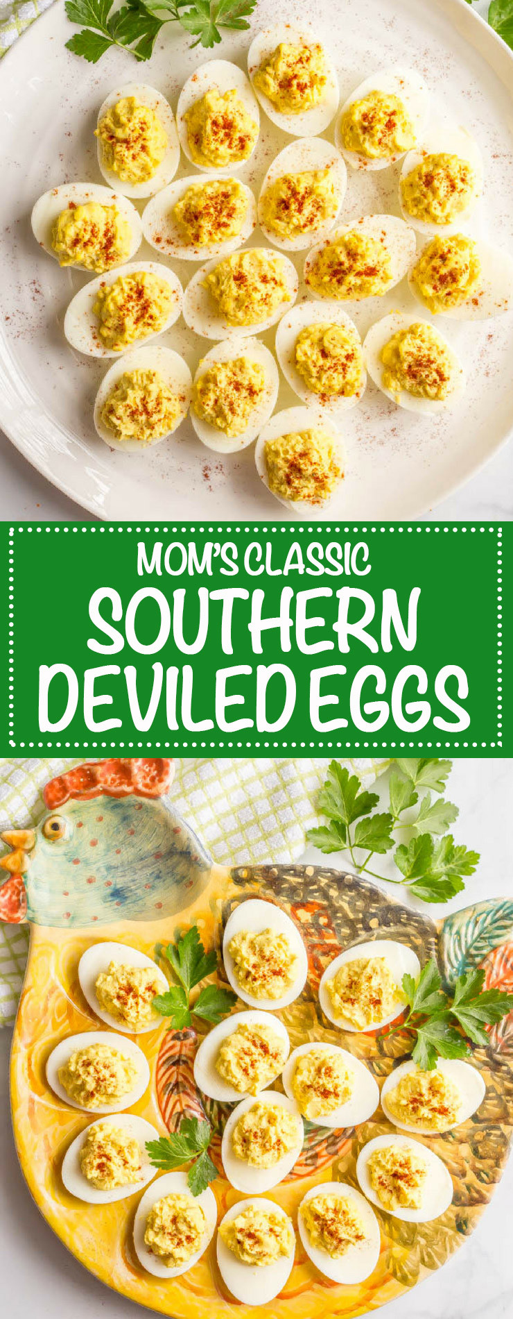 Southern Style Deviled Eggs
 Mom’s classic Southern deviled eggs Family Food on the Table