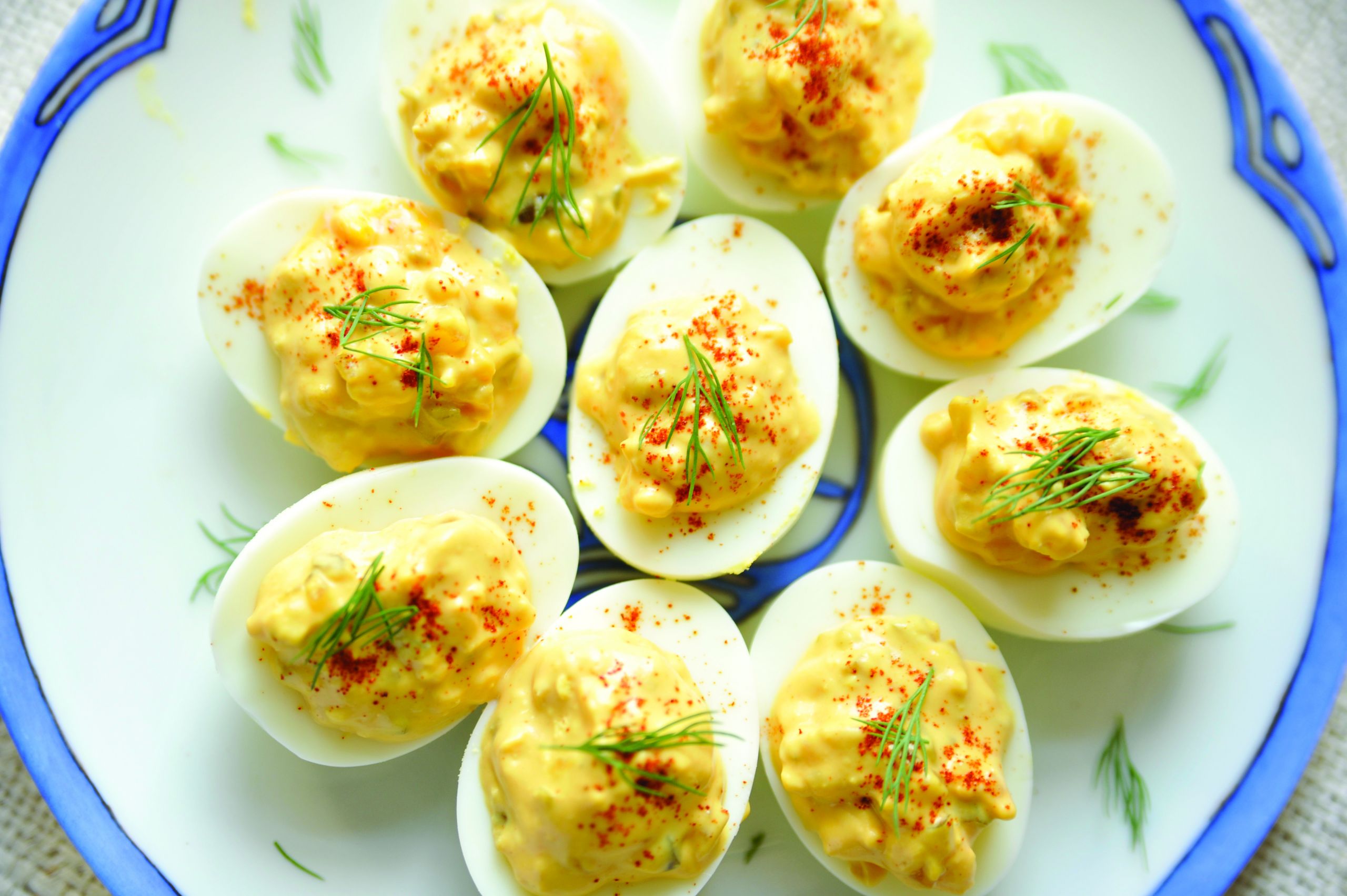 Southern Style Deviled Eggs
 southern style deviled eggs