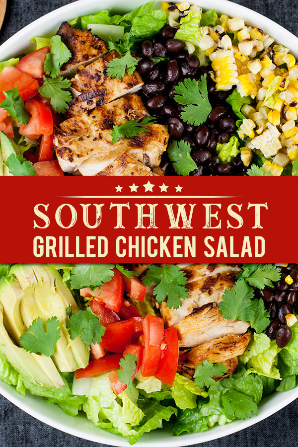 Southwest Grilled Chicken Salad
 Southwest Grilled Chicken Salad Don t Sweat The Recipe
