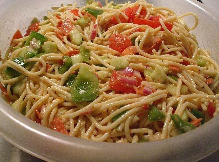 Spaghetti Salad Recipe
 Cold Spaghetti Salad Recipe