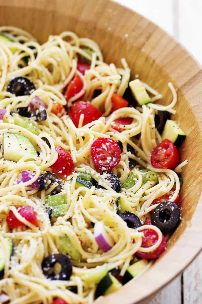 Spaghetti Salad Recipe
 California Spaghetti Salad