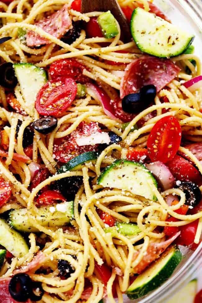 Spaghetti Salad Recipe
 Italian Spaghetti Salad