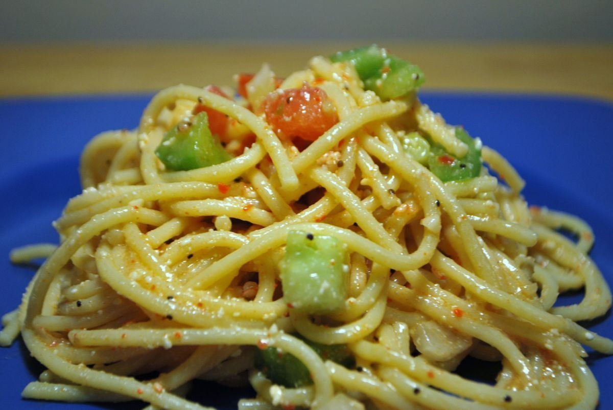 Spaghetti Salad Recipe
 Time to cool down Spaghetti Salad SavoryReviews