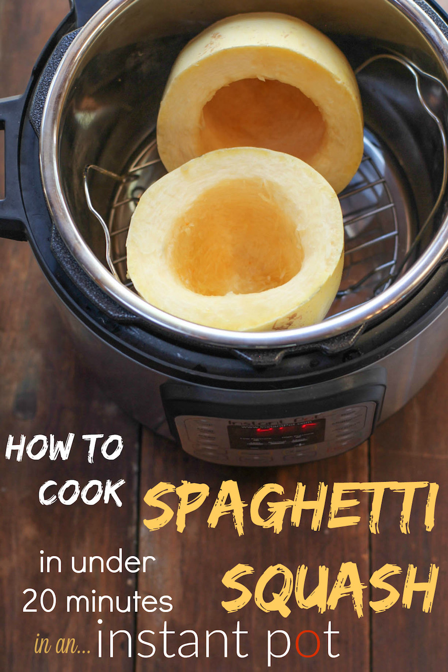 Spaghetti Squash In Instant Pot
 How To Cook Instant Pot Spaghetti Squash in Under 20
