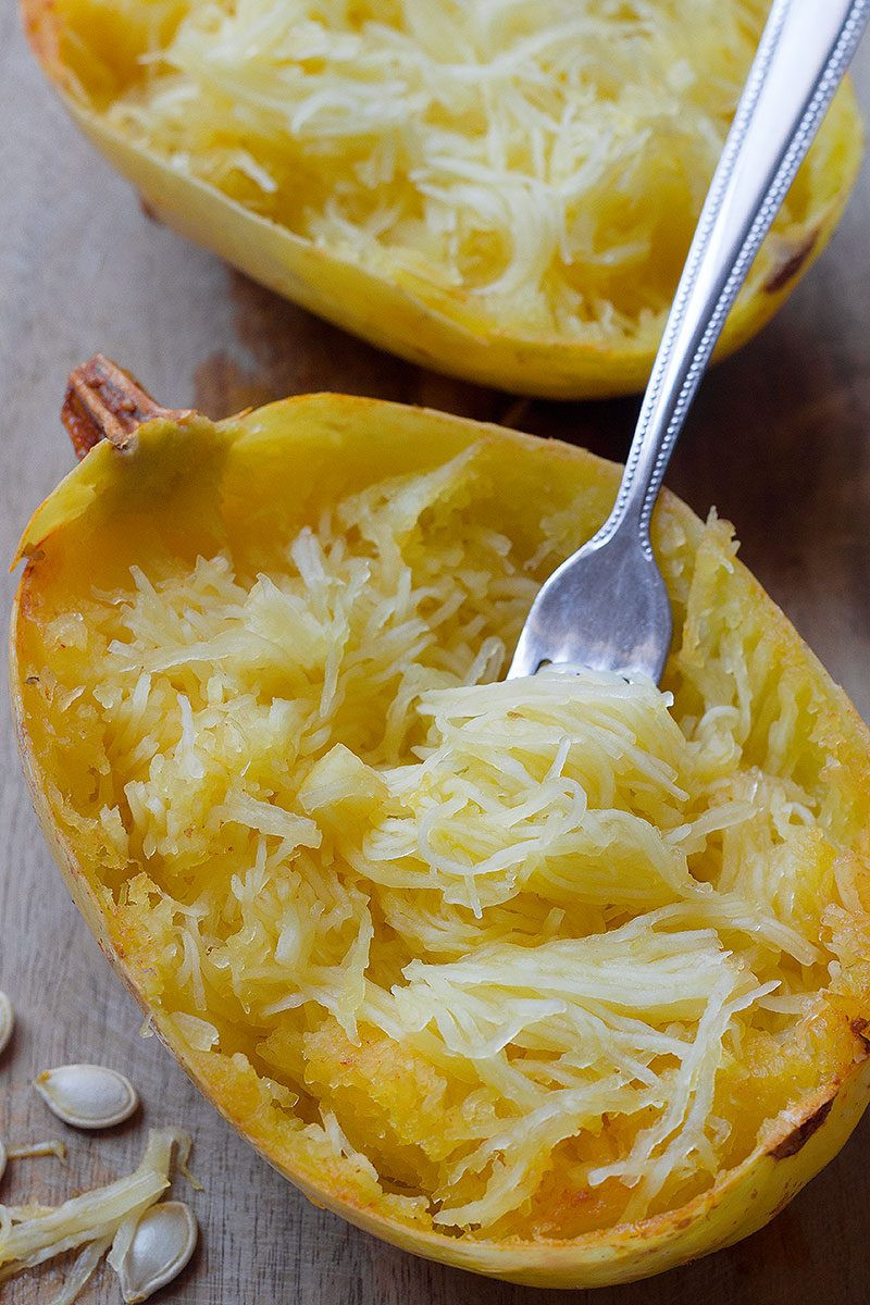 Spaghetti Squash In Instant Pot
 Instant Pot Spaghetti Squash with Meat Sauce — Eatwell101