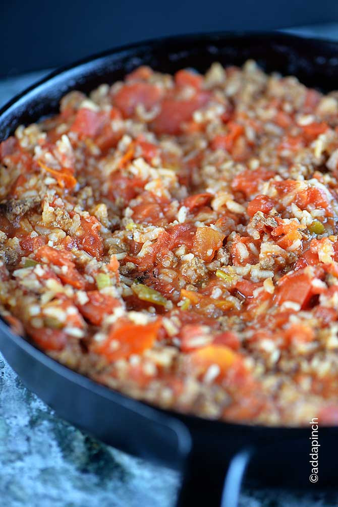 Spanish Ground Beef Recipes
 Spanish Rice Recipe with Ground Beef Add a Pinch