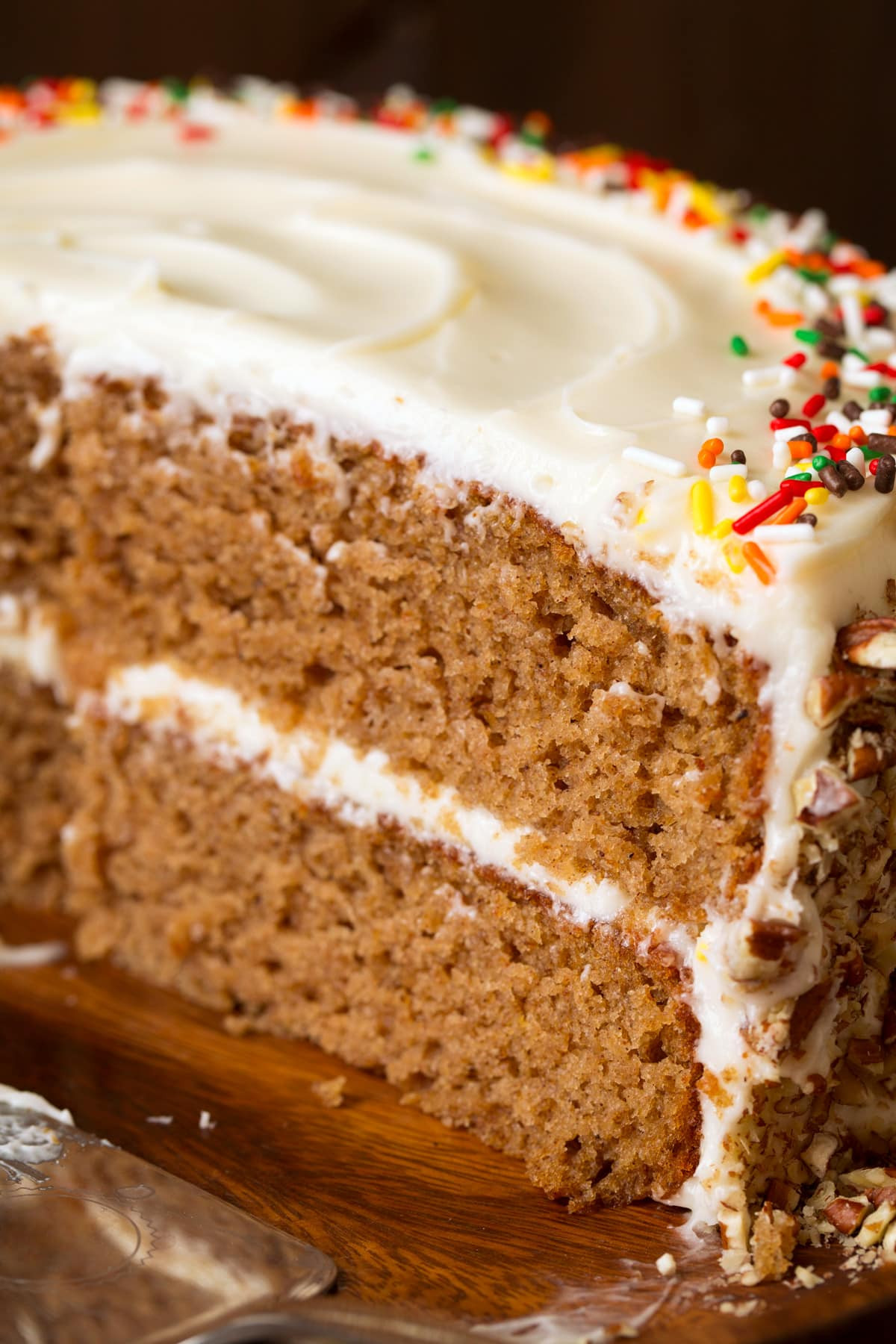 Spice Cake Frosting
 Spice Cake BEST EVER with Cream Cheese Frosting