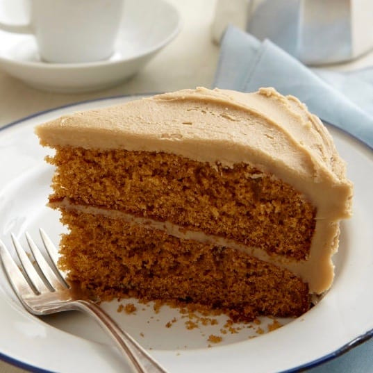 Spice Cake Frosting
 Spice Cake With Creamy Caramel Icing