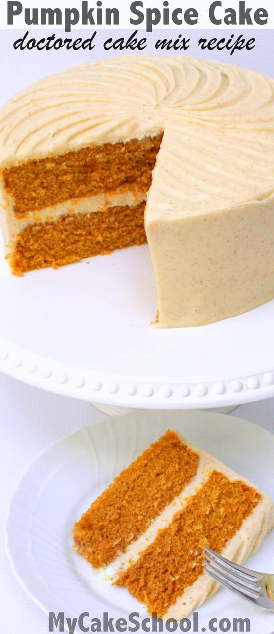 Spice Cake Mix Recipes
 Pumpkin Spice Cake Doctored Cake Mix