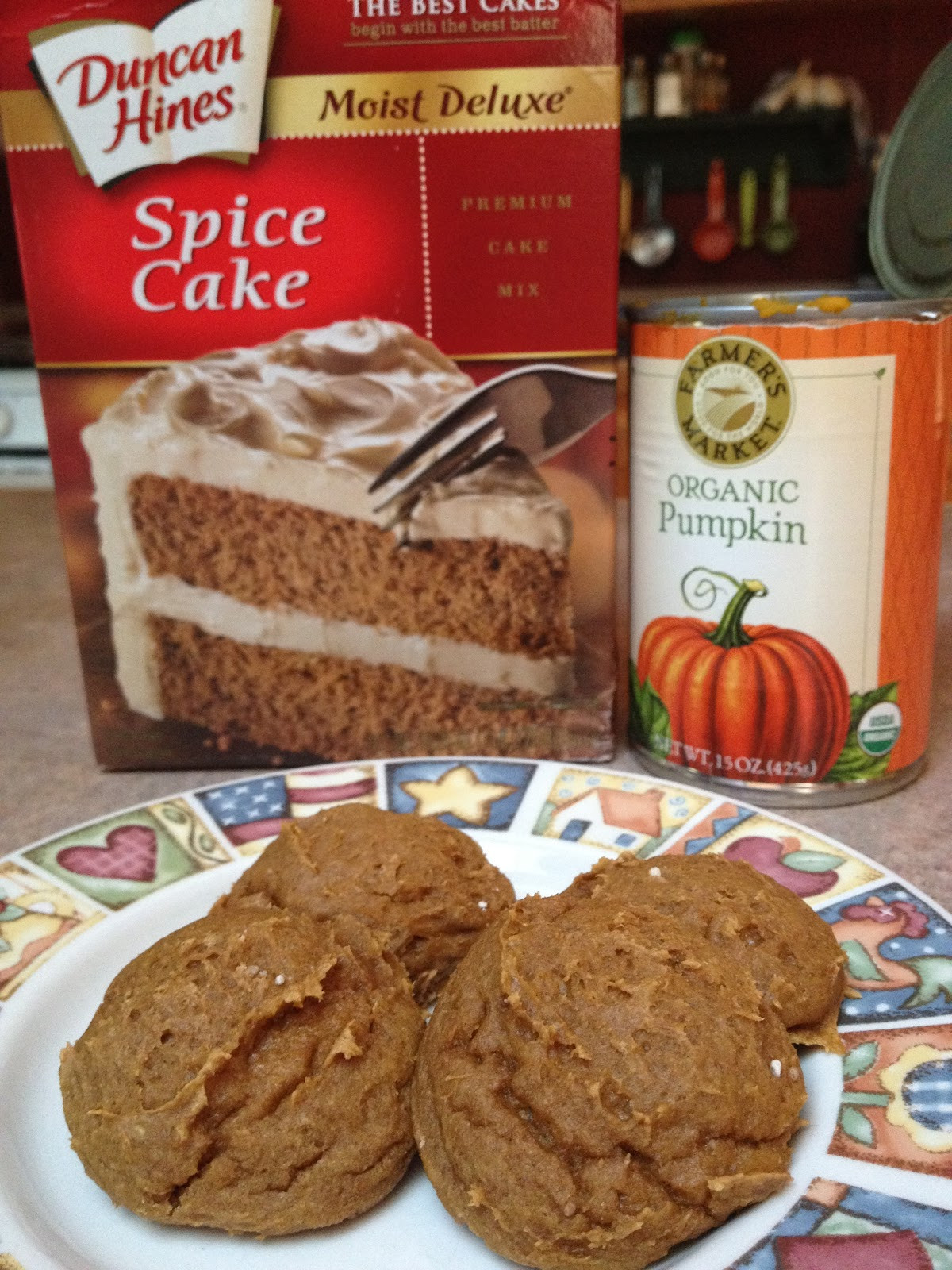 Spice Cake Mix Recipes
 Runs for Cookies Recipes Pumpkin Spice Cookies
