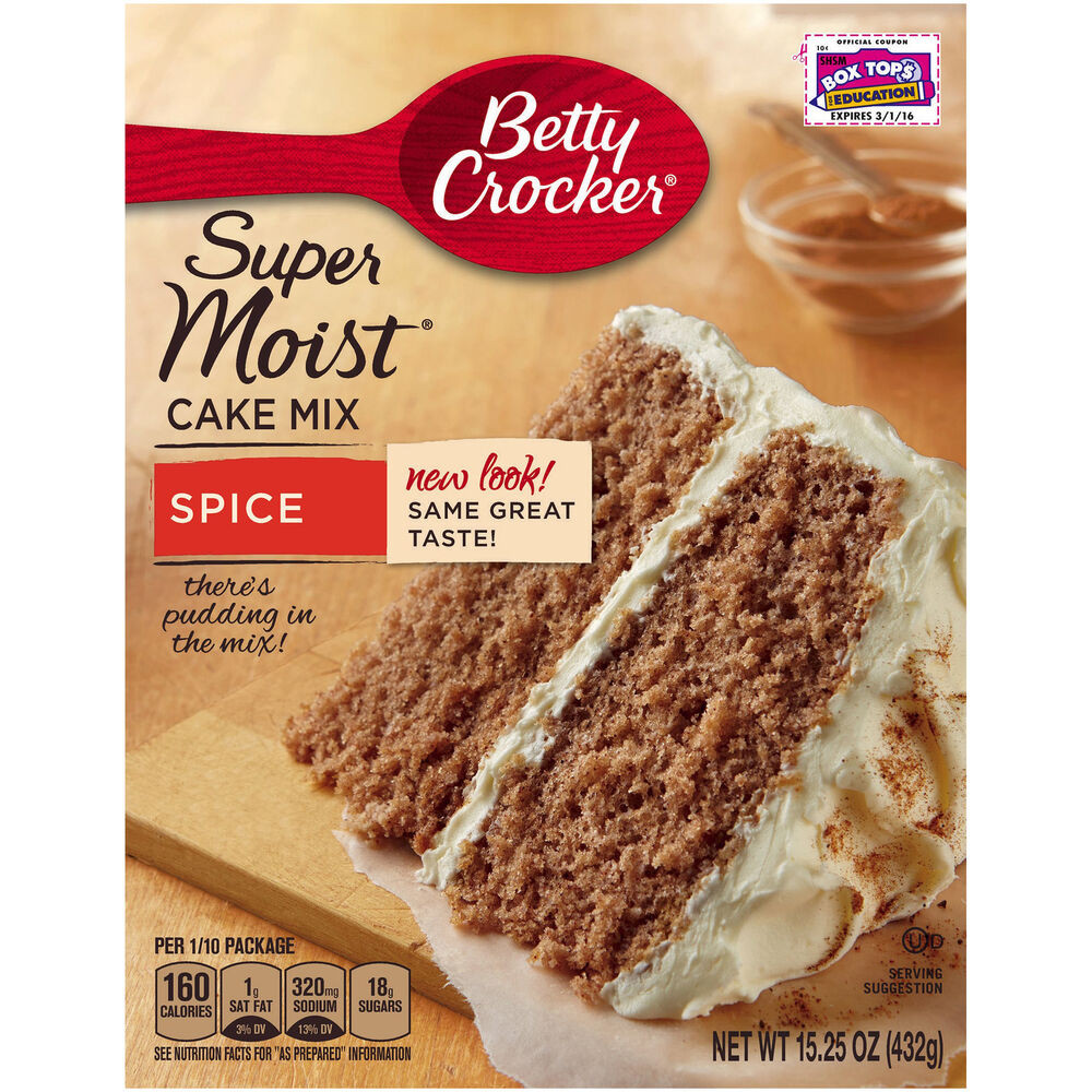 Spice Cake Mix Recipes
 Betty Crocker Super Moist Cake Mix Spice