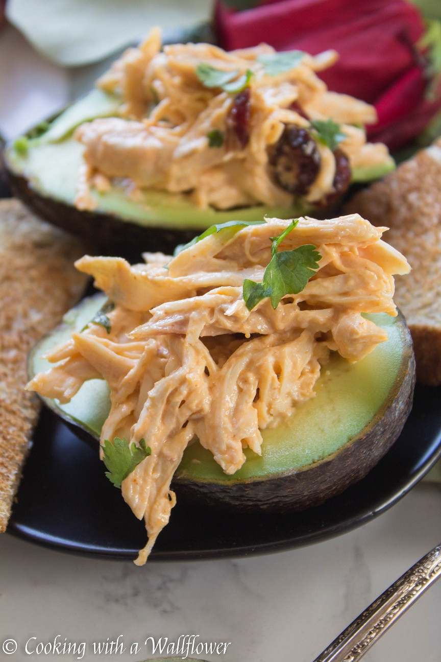Spicy Chicken Salad Recipe
 Spicy Chicken Salad in Avocado Cooking with a Wallflower