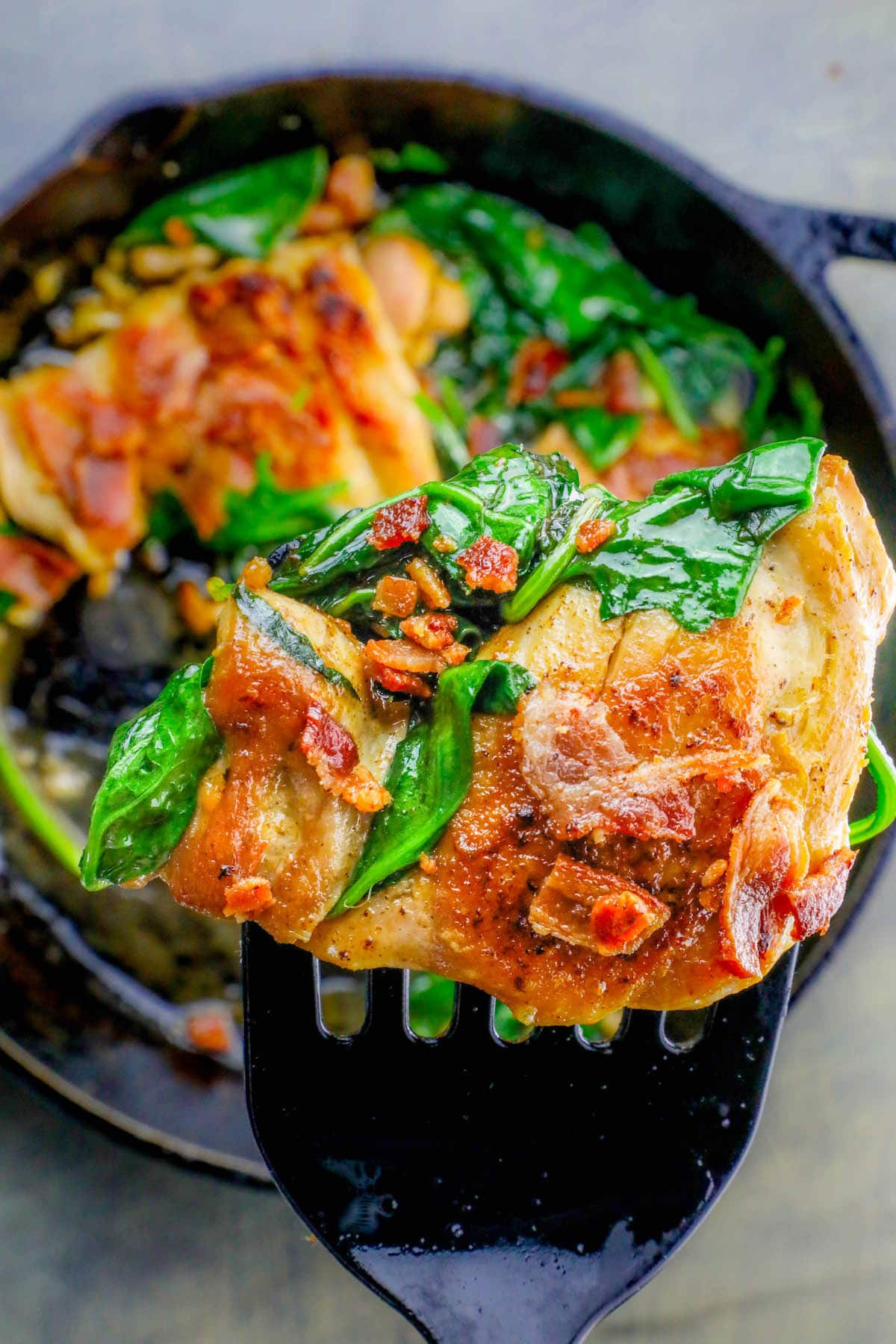 Spinach Dinner Recipes Elegant E Pot Bacon Garlic Chicken and Spinach Dinner