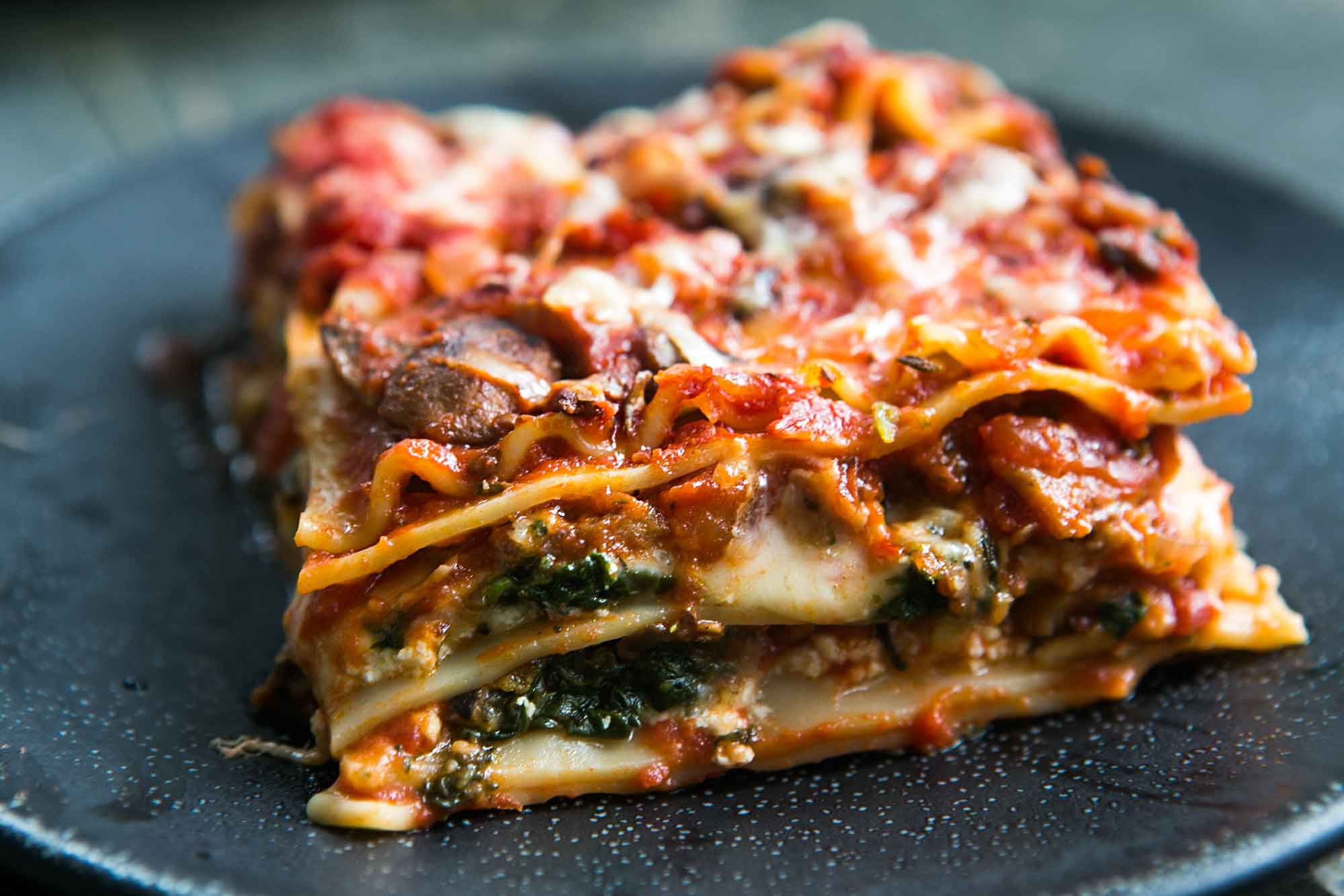 Spinach Mushroom Lasagna
 Ve arian Lasagna Recipe Spinach and Mushroom Lasagna
