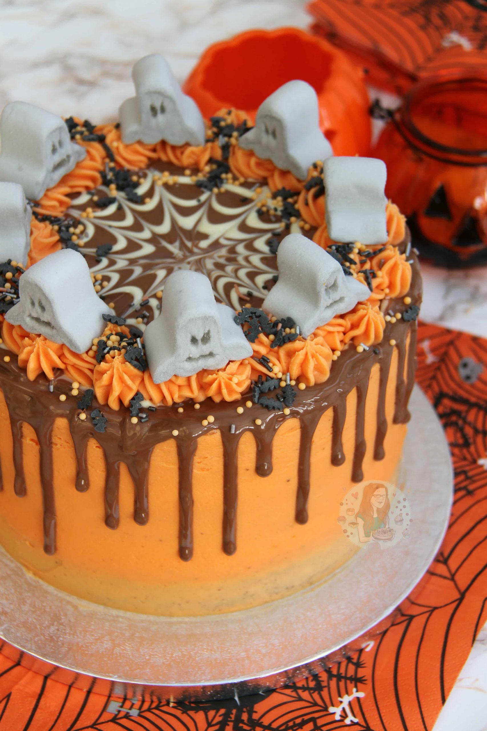 Spooky Halloween Cakes
 Halloween Drip Cake Jane s Patisserie