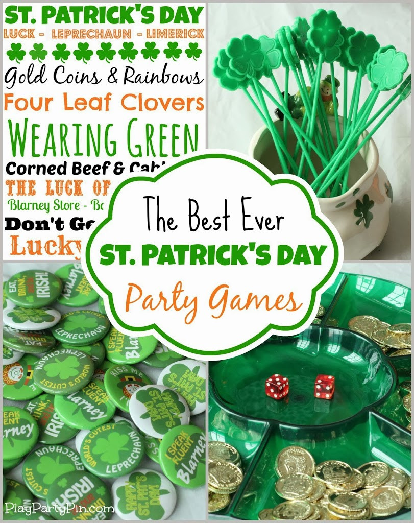 St Patrick Day Party Ideas For Adults
 St Patrick s Day Party Games Ideas and Free Printables