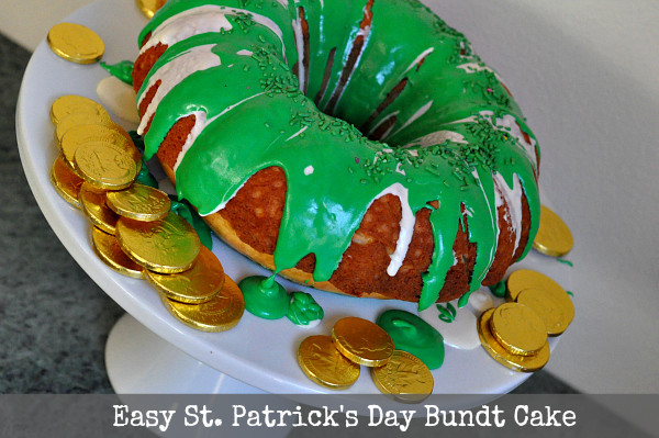 St Patrick'S Day Cake Recipes
 Easy St Patrick s Day Bundt Cake Recipe Our Ordinary Life