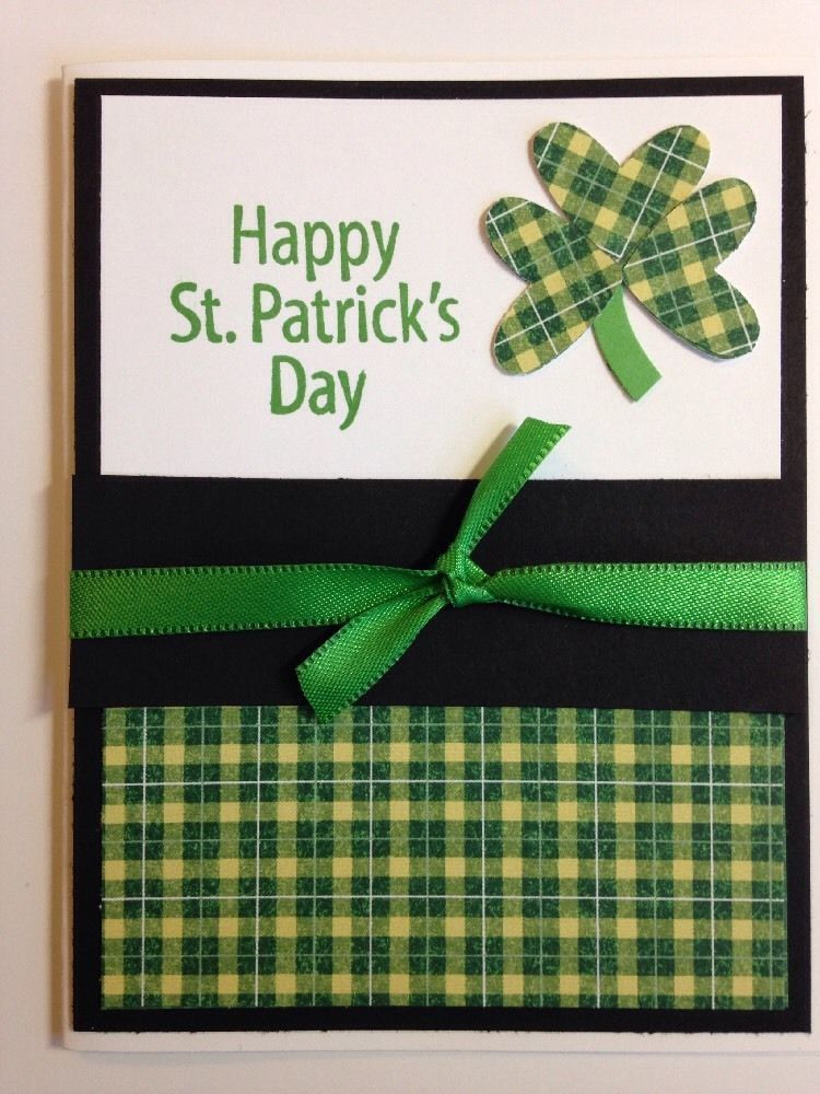 St Patrick's Day Card Ideas
 Stampin Up Happy St Patrick s Day Card Kit eBay