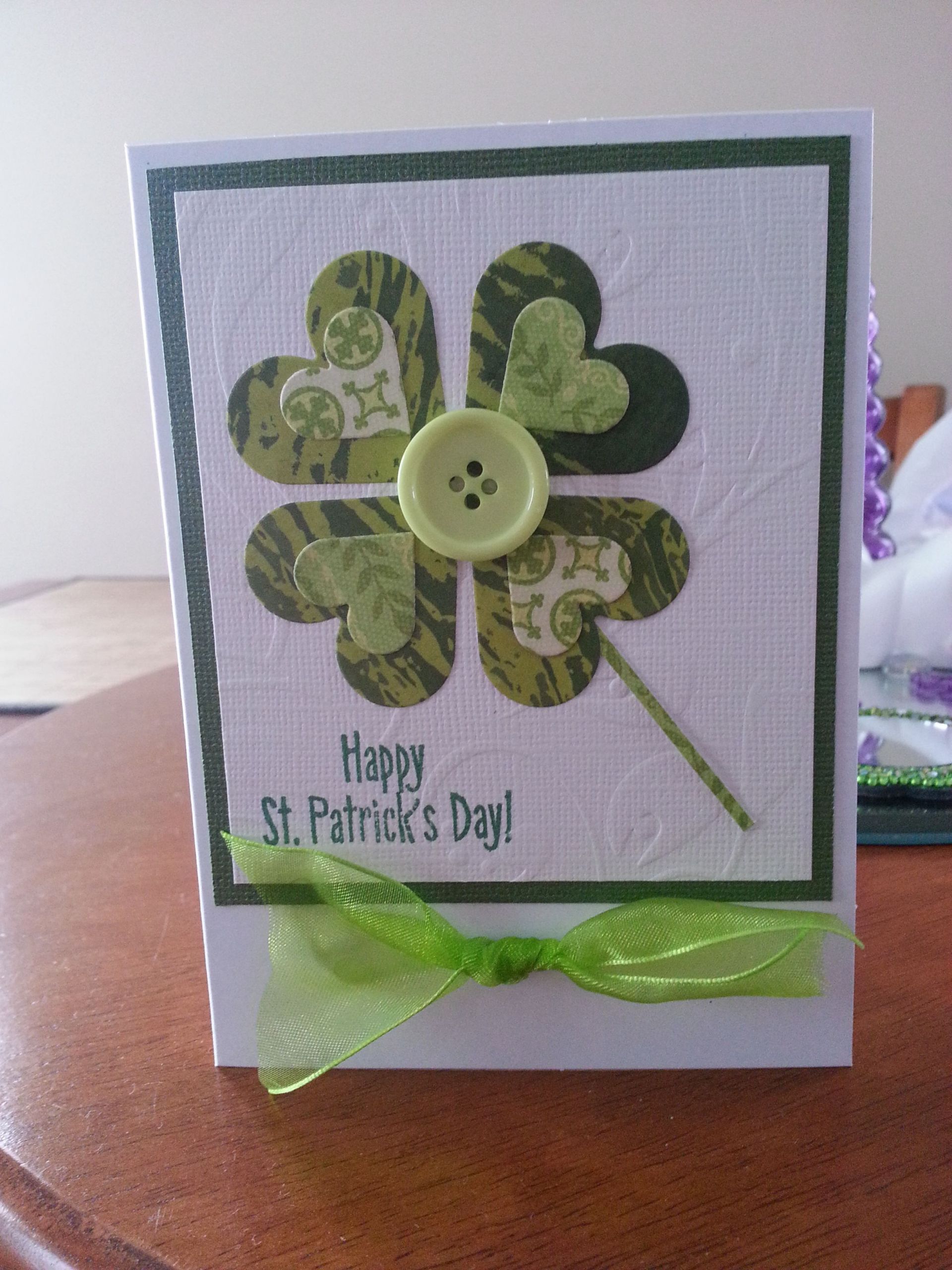 St Patrick&amp;#039;s Day Card Ideas Luxury St Patrick S Day Card Cards St Patricks Day