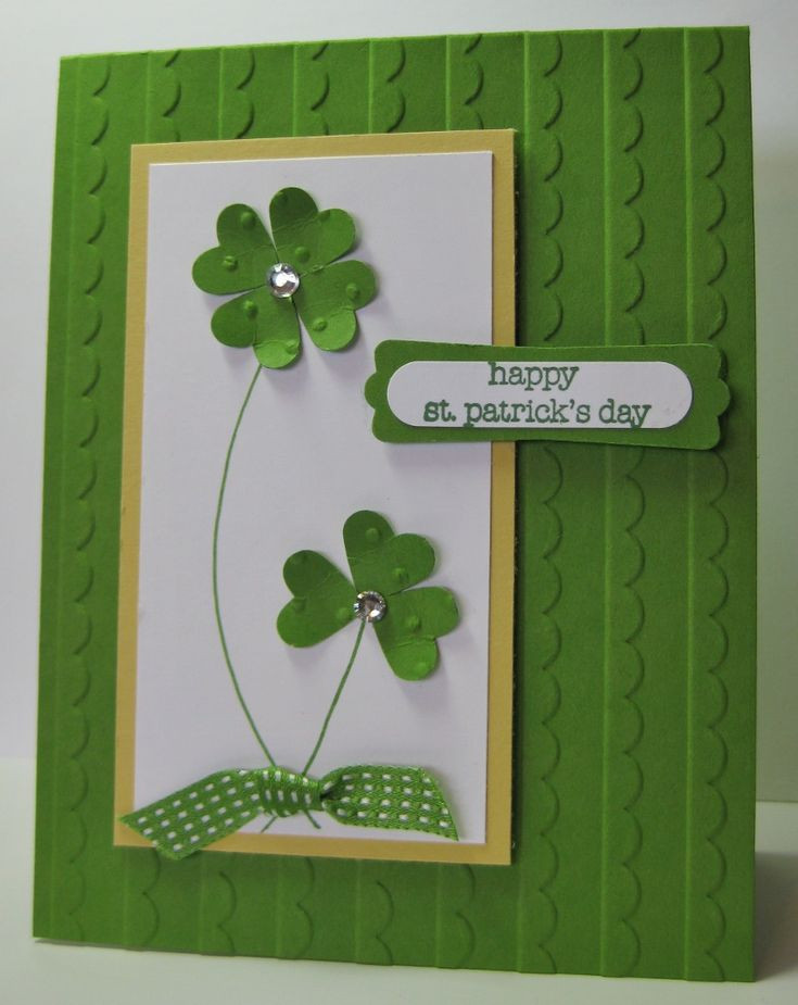 St Patrick's Day Card Ideas
 2019 best images about Stampin Up on Pinterest