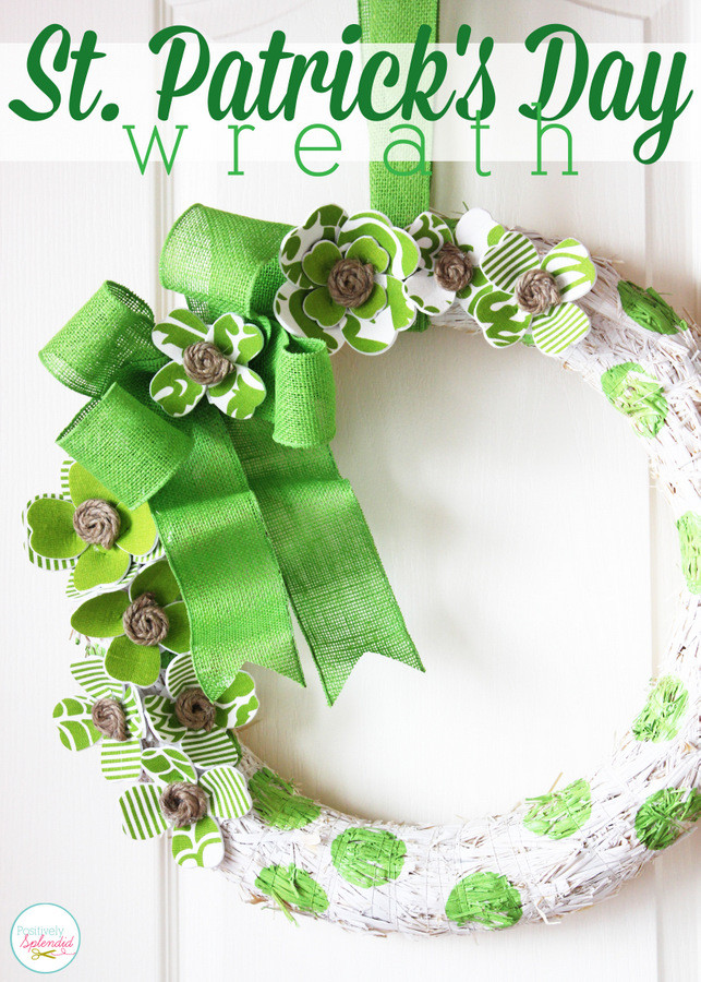 St Patrick's Day Crafts Pinterest
 How to Make Felt Shamrocks Easy St Patrick s Day Craft Idea