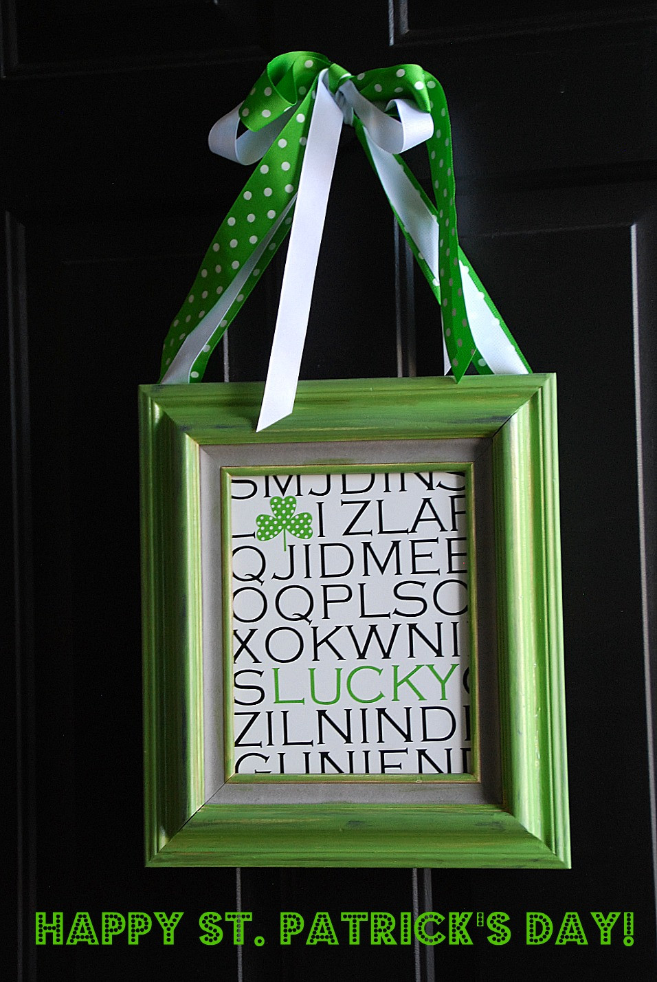 St Patrick's Day Crafts Pinterest
 Quick and Easy St Patrick s Day Craft