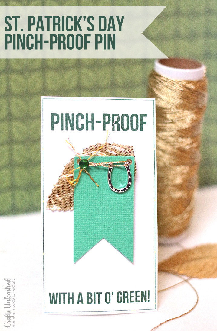 St Patrick's Day Crafts Pinterest
 St Patrick s Day Crafts DIY Pinch Proof Pin