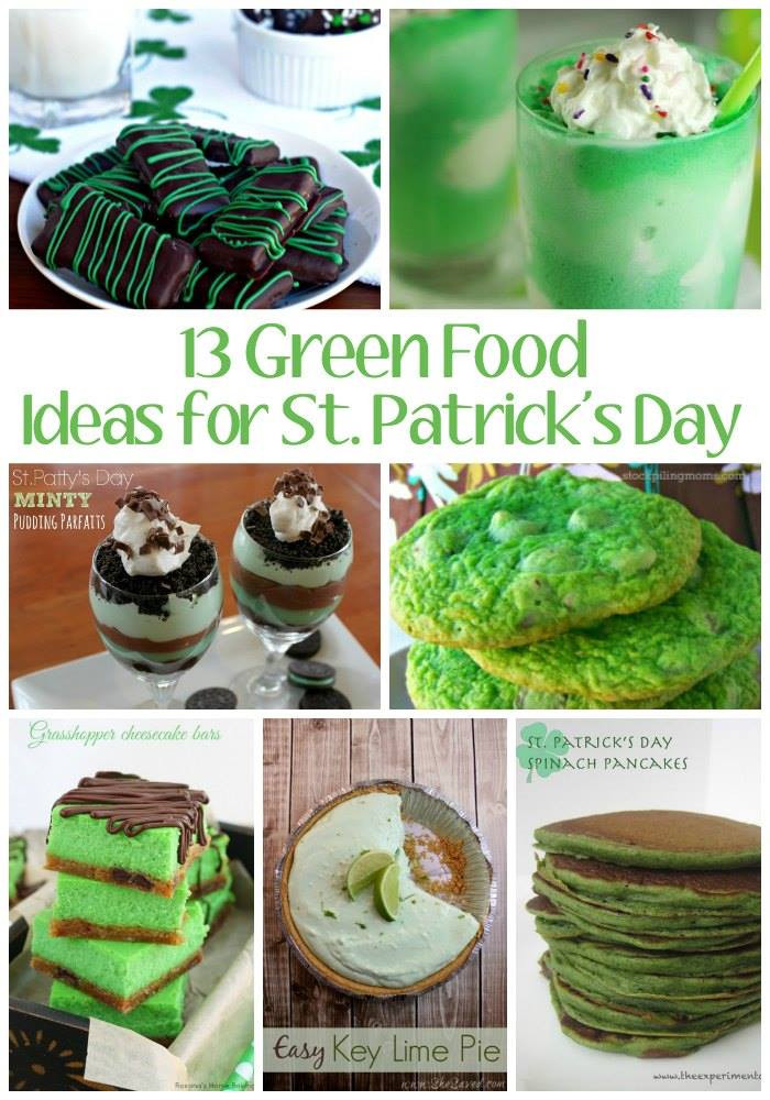 St Patrick's Day Meal Ideas
 13 Easy Green Recipes For St Patrick s Day Foods