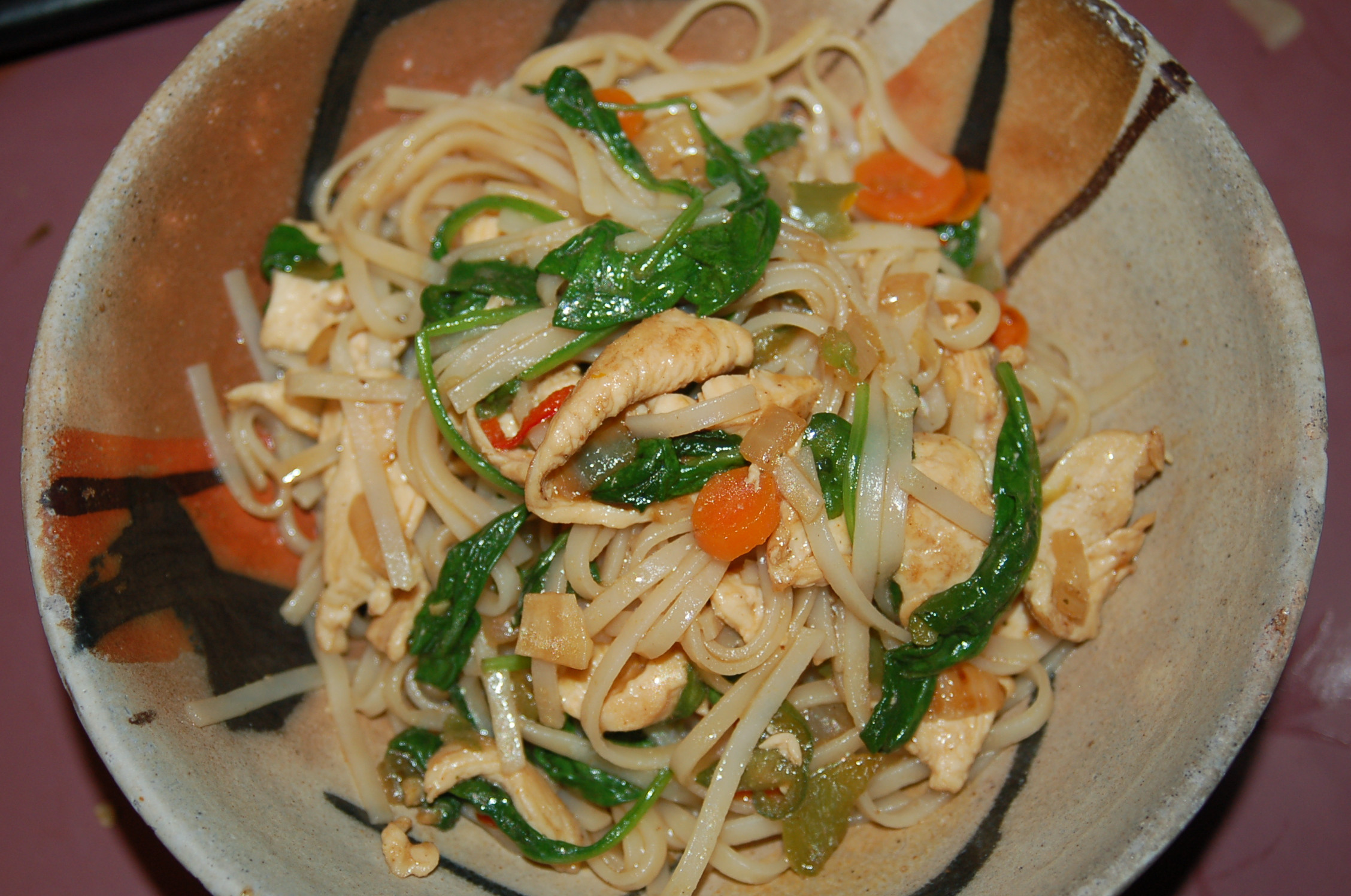 Stir Fry Rice Noodles
 The Best Stir Fry Rice Noodles with Chicken and Ve ables