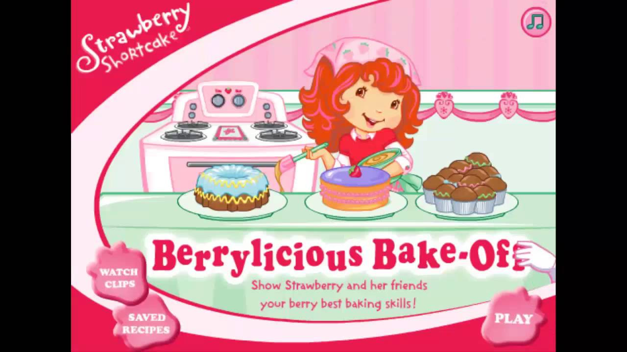 Strawberry Shortcake Game
 cooking game video Strawberry Shortcake Berrylicious Bake