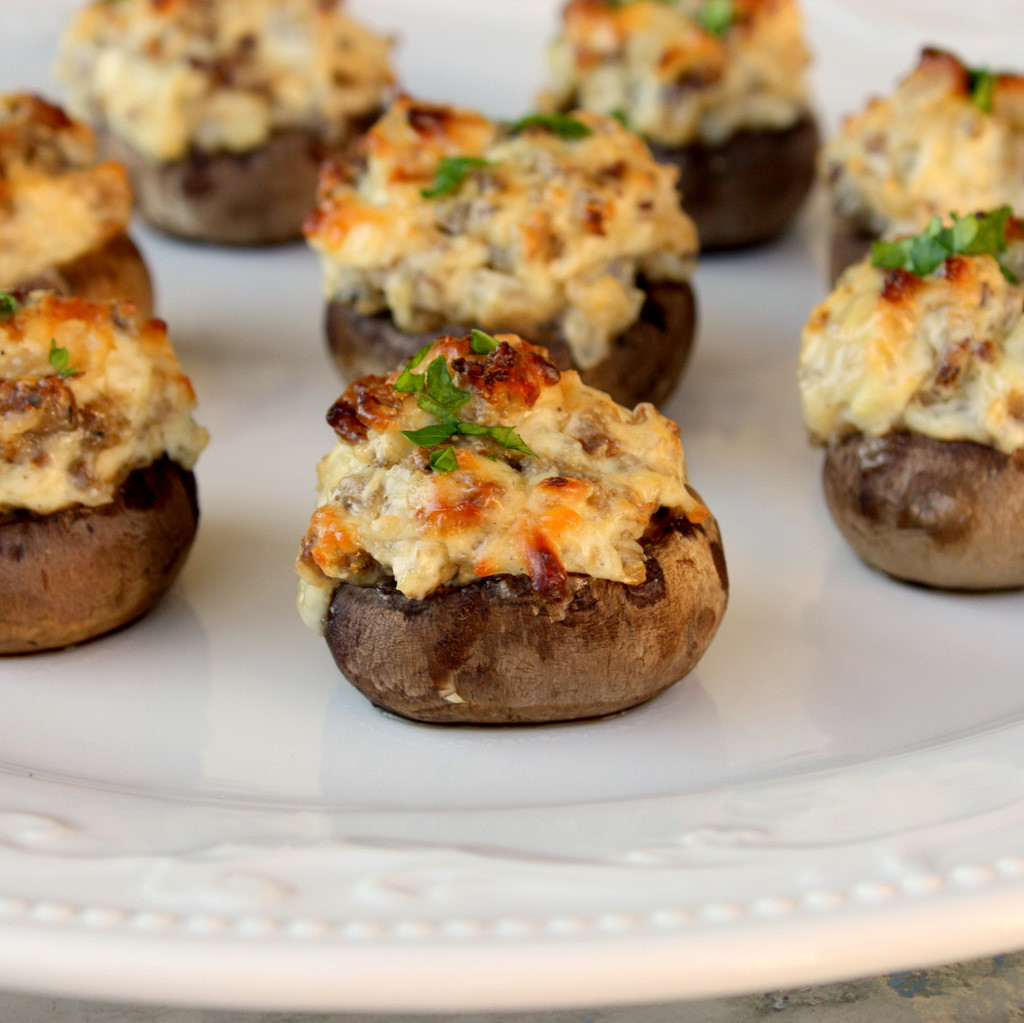 Stuffed Mushroom Appetizer Recipes
 Stuffed Mushrooms Appetizer The Girl Who Ate Everything