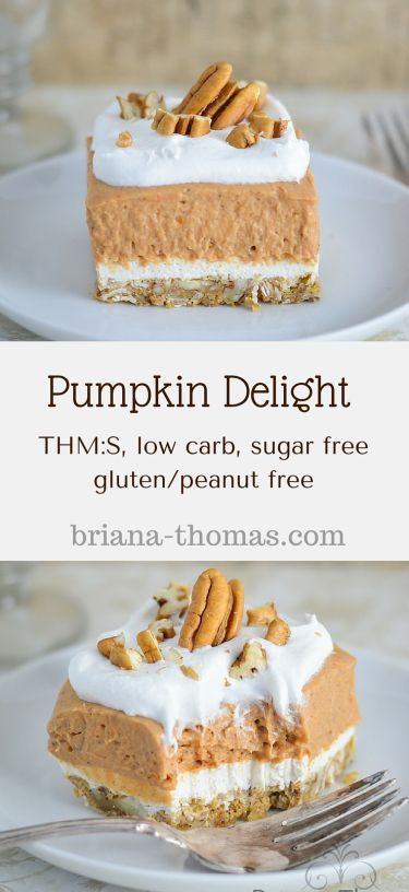 Sugar Free Desserts For Diabetics
 Pumpkin Delight Recipe