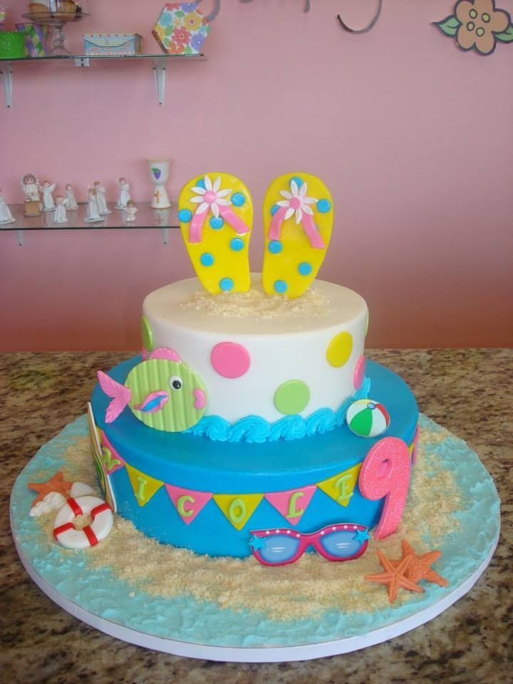 Summer Birthday Cake
 17 Best images about Summer cake on Pinterest
